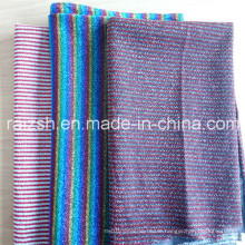 Lurex Thread Metallic Yarn Weft Knitted Accessory Fabric